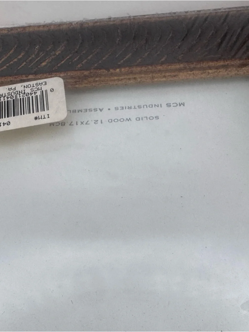 Wood Accent Picture Frame 5x7Brown by